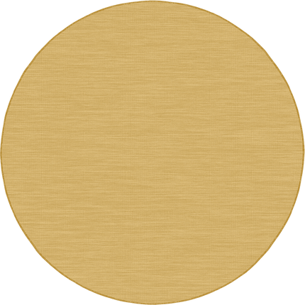 Rond buitenkleed Tone geel/okergeel - Interieur05 - Vloerkledenloods