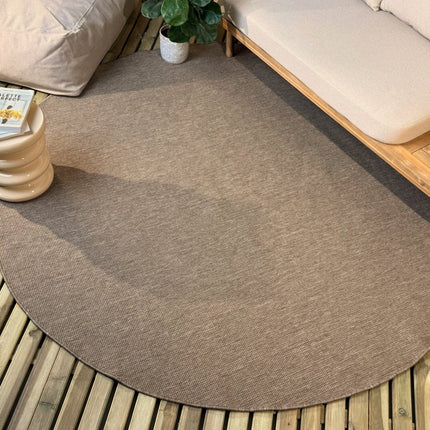 Rond buitenkleed Tone linnen - Interieur05 - Vloerkledenloods