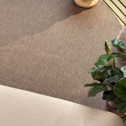 Rond buitenkleed Tone linnen - Interieur05 - Vloerkledenloods