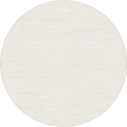 Rond buitenkleed Tone wit/naturel - Interieur05 - Vloerkledenloods