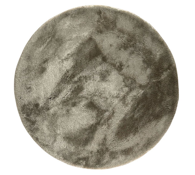 Rond hoogpolig vloerkleed Odelia stone - Interieur05 - Vloerkledenloods