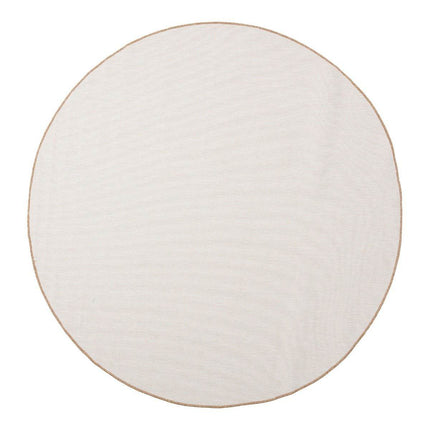 Rond Jute buitenkleed Naturel Uni - Vloerkledenloods