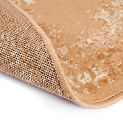 Rond Vintage Vloerkleed Keshan Cognac/Bruin - Vloerkledenloods