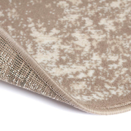 Rond Vintage Vloerkleed Keshan Taupe/Bruin - Vloerkledenloods