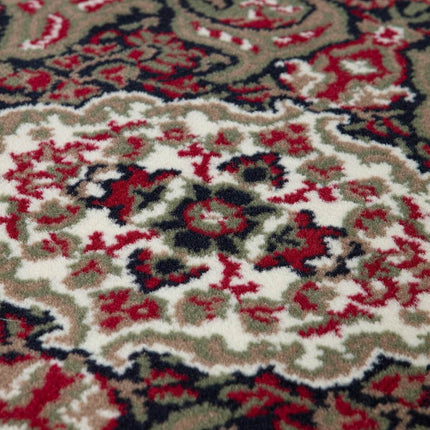 Rond Vintage vloerkleed Nain Perzisch Groen - Vloerkledenloods