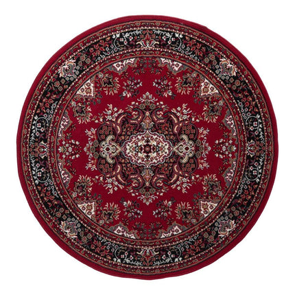 Rond Vintage vloerkleed Nain Perzisch Rood - Vloerkledenloods