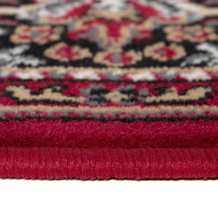 Rond Vintage vloerkleed Nain Perzisch Rood - Vloerkledenloods