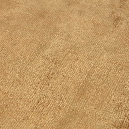 Rond Vloerkleed Felva Viscose Silk Goud - Vloerkledenloods