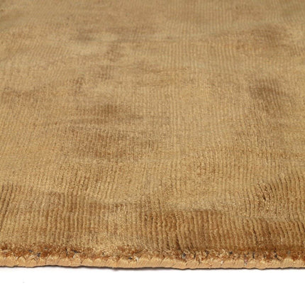 Rond Vloerkleed Felva Viscose Silk Goud - Vloerkledenloods