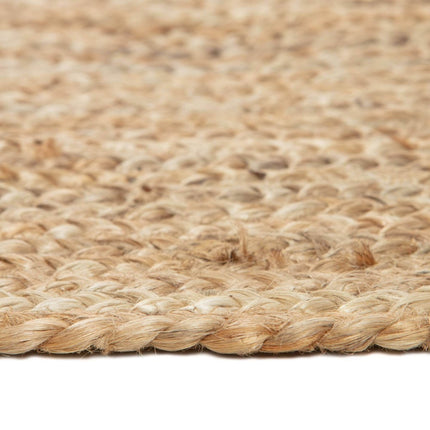 Rond vloerkleed Jute Naturel - Vloerkledenloods