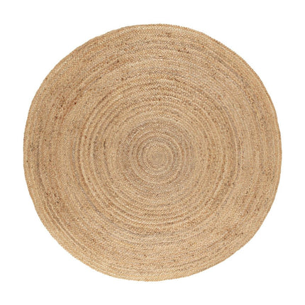 Rond vloerkleed Jute Naturel - Vloerkledenloods