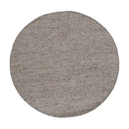 Rond vloerkleed wollen Antraciet - Cobble Stone - Vloerkledenloods