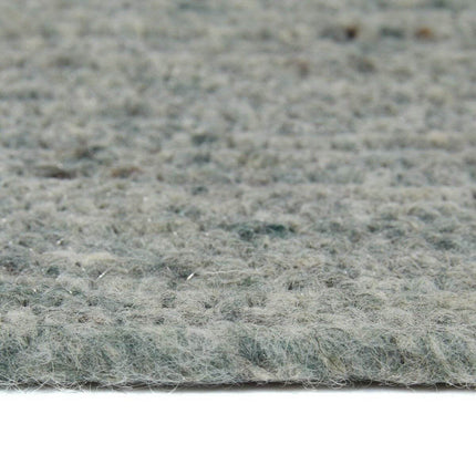 Rond wollen vloerkleed Gapo groen - Vloerkledenloods