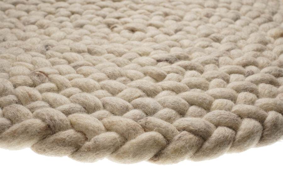 Rond wollen vloerkleed Ultimo 01 - De Munk Carpets - Vloerkledenloods