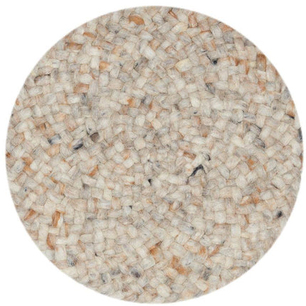 Rond wollen vloerkleed Ultimo 02 - De Munk Carpets - Vloerkledenloods