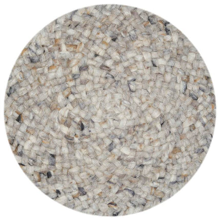 Rond wollen vloerkleed Ultimo 04 - De Munk Carpets - Vloerkledenloods