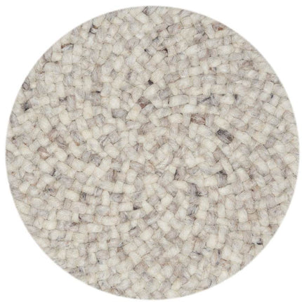 Rond wollen vloerkleed Ultimo 07 - De Munk Carpets - Vloerkledenloods