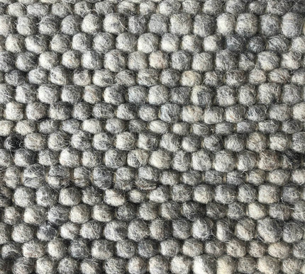 Wollen vloerkleed Rustica White Warp nr.28 Basic Pallio by Brinker - Vloerkledenloods