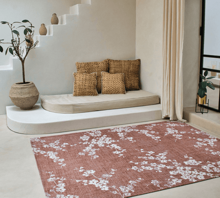 Sakura Collection Copper pink 9371 - Louis de Poortere - Vloerkledenloods