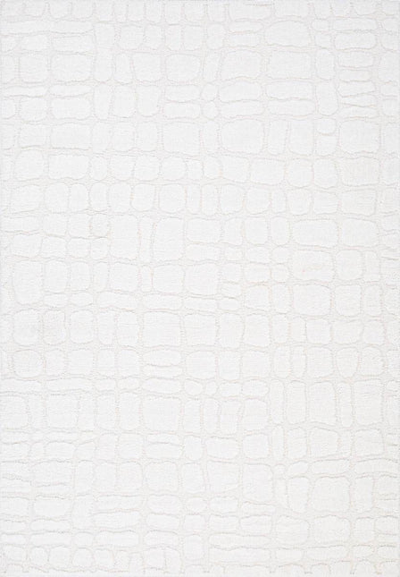 Scandinavisch vloerkleed Malin creme/wit - Vloerkledenloods