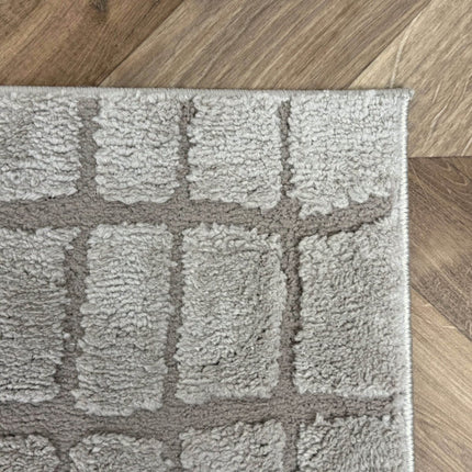 Scandinavisch vloerkleed Malin zand - Vloerkledenloods