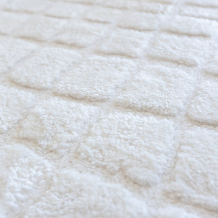 scandinavische Vloerkleden - Scandinavisch vloerkleed Malin creme/wit - Vloerkledenloods