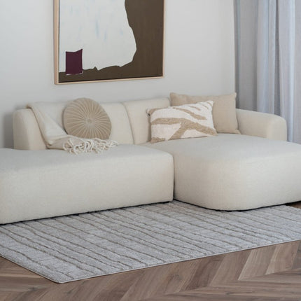 scandinavische Vloerkleden - Scandinavisch vloerkleed Malin zand - Vloerkledenloods