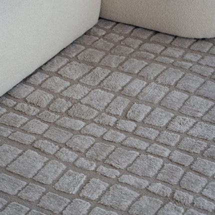 scandinavische Vloerkleden - Scandinavisch vloerkleed Malin zand - Vloerkledenloods