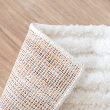 scandinavische Vloerkleden - Scandinavisch vloerkleed Oskar creme/wit - Vloerkledenloods