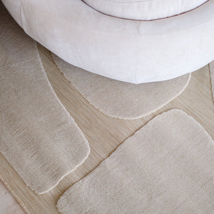 Vloerkleed Stone Bruin Interieur05