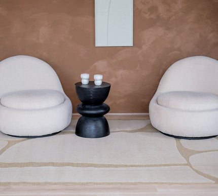 Vloerkleed Stone Bruin Interieur05