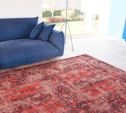 The Antiquarian Hadschlu Collection Red 8719 - Louis de Poortere - Vloerkledenloods