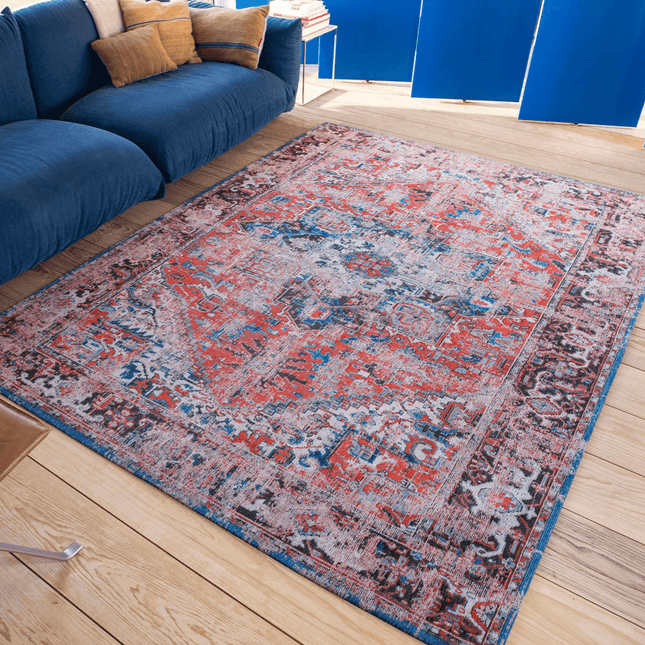 The Antiquarian Heriz Collection Classic Brick 8703 - Louis de Poortere - Vloerkledenloods