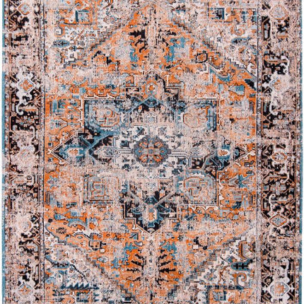 The Antiquarian Heriz Collection Seray Orange 8705 - Louis de Poortere - Vloerkledenloods