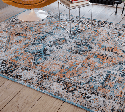 The Antiquarian Heriz Collection Seray Orange 8705 - Louis de Poortere - Vloerkledenloods