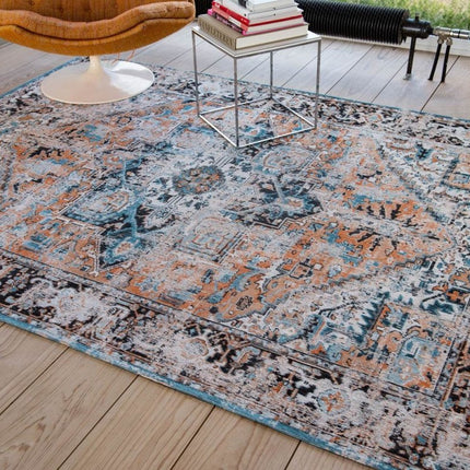 The Antiquarian Heriz Collection Seray Orange 8705 - Louis de Poortere - Vloerkledenloods