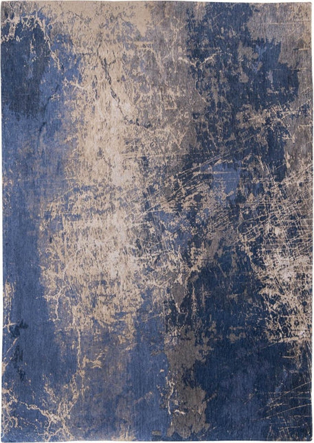 The Mad Men Cracks Collection Abyss Blue 8629 - Louis de Poortere - Vloerkledenloods