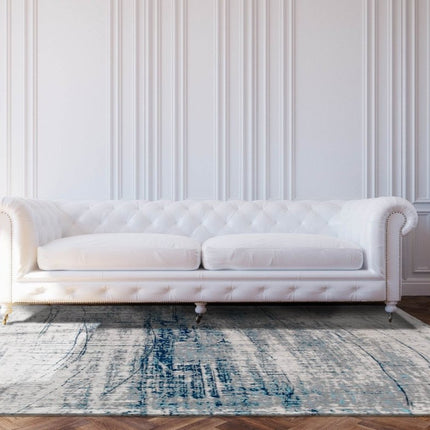 The Mad Men Griff Collection Bronx Azurit 8421 - Louis de Poortere - Vloerkledenloods