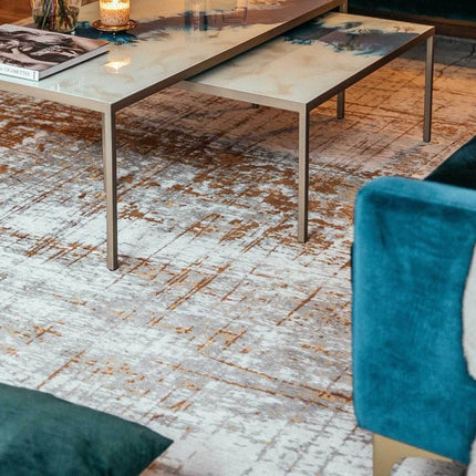 The Mad Men Griff Collection Columbus Gold 8419 - Louis de Poortere - Vloerkledenloods