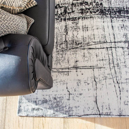 The Mad Men Griff Collection Metro Black & White 8926 - Louis de Poortere - Vloerkledenloods