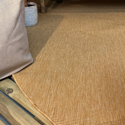 Rond buitenkleed Tone geel/okergeel - Interieur05
