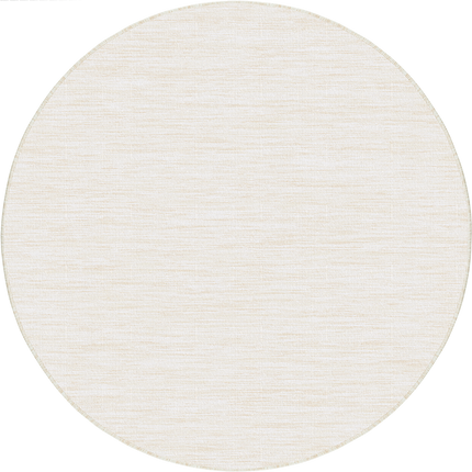 Rond buitenkleed Tone wit/naturel - Interieur05