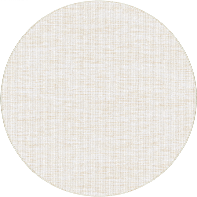 Rond buitenkleed Tone wit/naturel - Interieur05