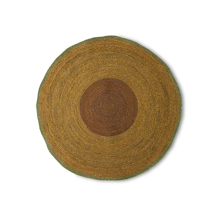 HKliving rond zeegras vloerkleed 120cm