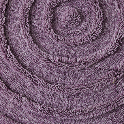 HKliving rond wollen vloerkleed lilac 150cm