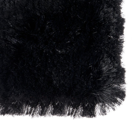 Hoogpolig vloerkleed Vogue black De Munk Carpets