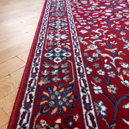 Vintage Vloerkleed Nazly Rood/Blauw
