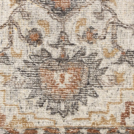 Vintage vloerkleden - Dutchbone vloerkleed Amory Grey/Brick - Vloerkledenloods