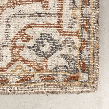 Vintage vloerkleden - Dutchbone vloerkleed Amory Grey/Brick - Vloerkledenloods