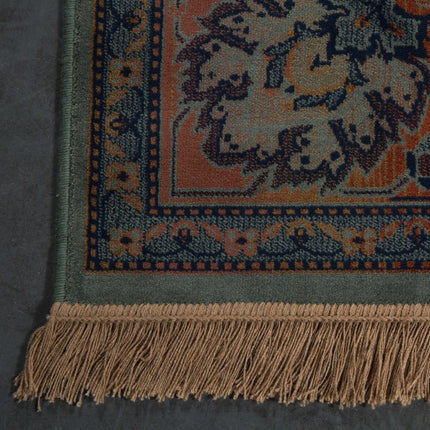 Vintage vloerkleden - Dutchbone vloerkleed Bid Old Green - Vloerkledenloods